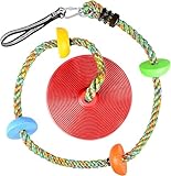 LittleBoyny Kletterseil Schaukel Baum Kinderschaukel mit Plattform und...