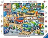 Ravensburger Kinderpuzzle - 05142 Auf der Baustelle ist was los! -...