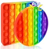 Audasi 2 Stück Poppit Sensory Fidget Toys Pop Push it Spielzeug zum...