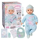 Baby Annabell Active Alexander 43cm, weiche Puppe mit Funktionen und Sound...