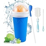 JurciCat Slushy Maker Becher Slush Eis Becher zum kneten Silikon Squeeze...