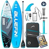 Bluefin Cruise 10'8 Blau aufblasbares Paddleboard | Premium-SUP-Paket &...
