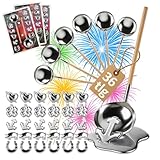 Robin Goods® 36-teiliges Zinngießen-Set mit Figuren und Holzstiel-Löffel...