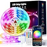 VKH LED Strip 10m, LED Streifen Bluetooth RGB LED Band 10m Selbstklebend...