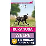 Eukanuba Welpenfutter mit frischem Huhn für große Rassen, Premium...