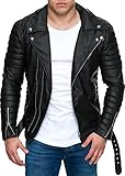 Reichstadt Herren Jacke - RS001 Black PU M