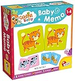 Lisciani - CAROTINA BABY - Baby Memo - Tiere - 24 Karten - Lernspiel für...
