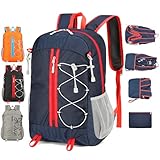 AUNGKWANG Wanderrucksack, 35L Ultraleicht Faltbar Rucksack, Damen Herren...
