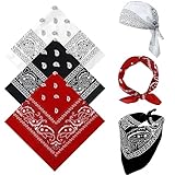 sularpek Bandana, 3 Stück Bandana Kopftuch Damen und Herren, Bandanas mit...