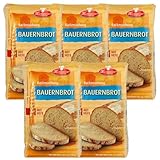 Bauernbrot Brotbackmischung von Frießinger Mühle, 5x500g, für den...