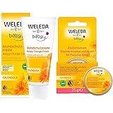 WELEDA Bio Baby Calendula Wundschutzcreme 75ml & Bio Baby Calendula...