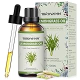 Migcaput Ätherische Öle Zitronengrasöl 100ml,100% Naturrein Ätherisches...