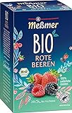 Meßmer Bio Rote Beeren | 100% natürliche Zutaten | 20 Teebeutel | Vegan |...