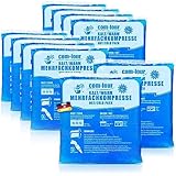 com-four® 10x Mehrfach-Kompresse 14 x 13 cm für Warm und Kaltkompressen,...