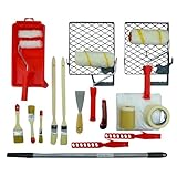 ROTIX Komplettes Malerset | 20-teilig für Anstrich von Wand und Decke |...