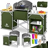 KESSER® Campingküche | Ink. Tragetasche | Campingschrank | mit...