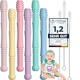 OKONKN Silikon Sinnes Spielzeug Weiches Greifspielzeug in Morandi Farben...