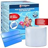 Veddelholzer Pool Reparaturset wasserdichtes unterwasser Klebeband 10 cm x...