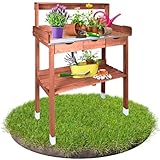 TTL Garden Pflanztisch Planter Deluxe mit 3 Schubladen + verzinkter...