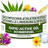Hanf Rapid Aktiv Gel Extra Stark – Empfohlen von Experten, für Knie-,...