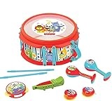 Fisher-Price Rainforest Musikband Schlagzeug Set 9-teiliges Schlagzeug Set...