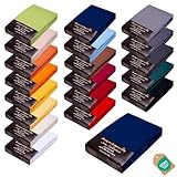 AVANTGARDE Premium Spannbettlaken - 180x200-200x220-40cm Steg - auch für...