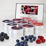 HOFER TEELICHTER DUFT [Beerentraum] Teelichte mit anregendem Beeren Duft |...