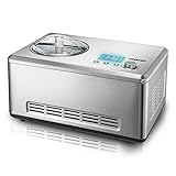 Unold 48876 Eismaschine Nobile - Edelstahl, 180 Watt, 2 Liter,...