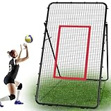 Verstellbares Volleyballnetz, 2,2 x 1,2 m, Volleyball-Trainingsgerät für...