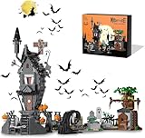 QLT Halloween Haus Haunted Graveyard Mini Klemmbausteine...