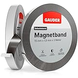 GAUDER Magnetband selbstklebend | Magnetklebeband | selbstklebendes...