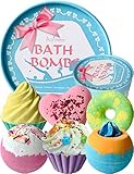 Aofmee Badebomben Geschenkset, 6pcs Badekugeln, Geschenke für Frauen,...