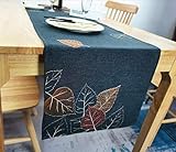 Premium Tischläufer Herbst | Hochwertige Tischdecke herbstlich 40x150 cm |...