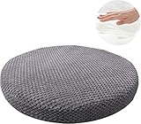 Big Hippo Memory Foam Sitzkissen Rund, Weiche Rutschfeste Sitzauflage mit...