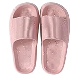 HSHAPAY Unisex Badeschuhe Damen Slides Sandalen Hausschuhe Herren Sommer...