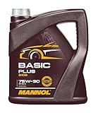 MANNOL Basic Plus 75W-90 API GL 4+, 4 Liter