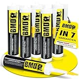 BMD Dichtkleber Mur | 6 Kartuschen | 310ml | Folienkleber für Dampfsperren...