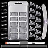 metagio 100 Stück Dual Nail Forms Set, Nagelverlängerung Verlängerung...