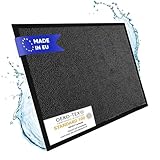 Entrando Fußmatte 40x60 cm für außen und innen, waschbar, robust,...