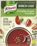Knorr Natürlich Lecker Tomaten Suppe Toscana, 2 Teller, 5er Pack