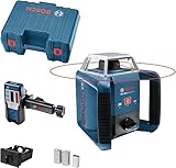 Bosch Professional Rotationslaser GRL 400 H (Ein-Knopf-Bedienfeld, max....