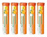 Multivitamin Brausetabletten 5x20 Stk. Orangengeschmack - Vitamin C, E, B1,...