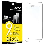 NEW'C 2 Stück, Panzer Schutz Glas für iPhone 12 und iPhone 12 Pro (6.1),...