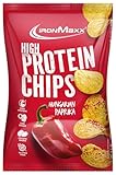 IronMaxx High Protein Potato Chips - Hungarian Paprika 50g Beutel |...