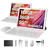 HEASUR Tablet 10 Zoll, Android 14, Tablet 36 GB RAM + 128 GB ROM (TF 1 TB),...
