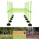 YRHome Agility Sprungstangen-Set Trainingsstangen Konditionelles Training...