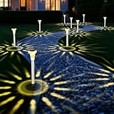 Bowfar Solarlampen für Außen, 6 Stück Solarleuchten Garten IP65...