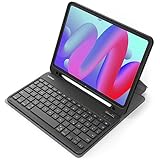 Inateck Tastatur Hülle kompatibel mit iPad 10 Gen. 2022, iPad Air 5/4...