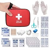 HONYAO® Erste Hilfe Set, Mini Reiseapotheke 90 Teilig, Notfalltasche...