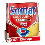 Somat Excellence Premium 5in1 Caps (134 Caps), schnellauflösende...